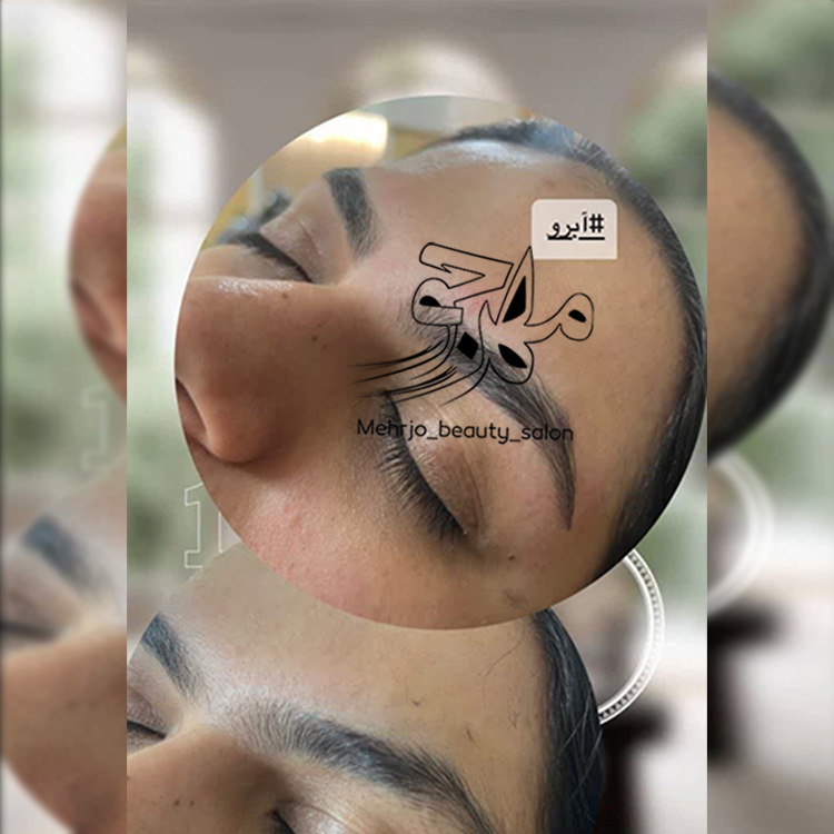 اصلاح خیس صورت و ابرو